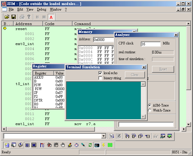 Screenshot of JSIM-51